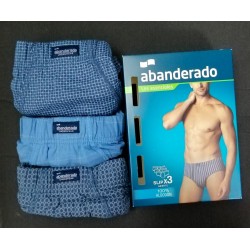 PACK- 3 SLIP CALZONCILLO ABANDERADO 090