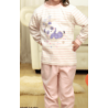 PIJAMA NIÑA TERCIOPELO "OSITO"