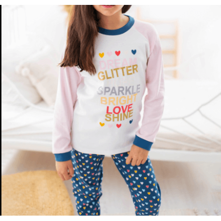 PIJAMA NIÑA "GLITTER"